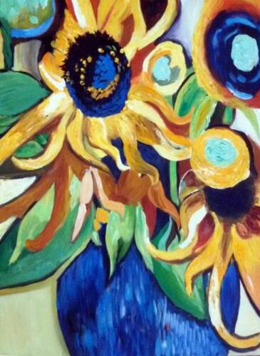 Van-Gogh-Sunflowers